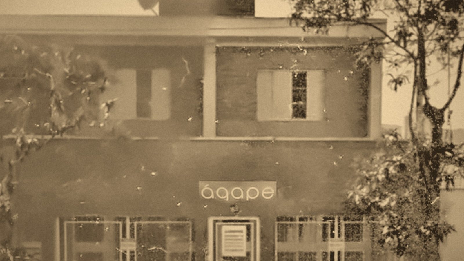 Sede da Ágape em Mogi das Cruzes-SP no ano de 1999