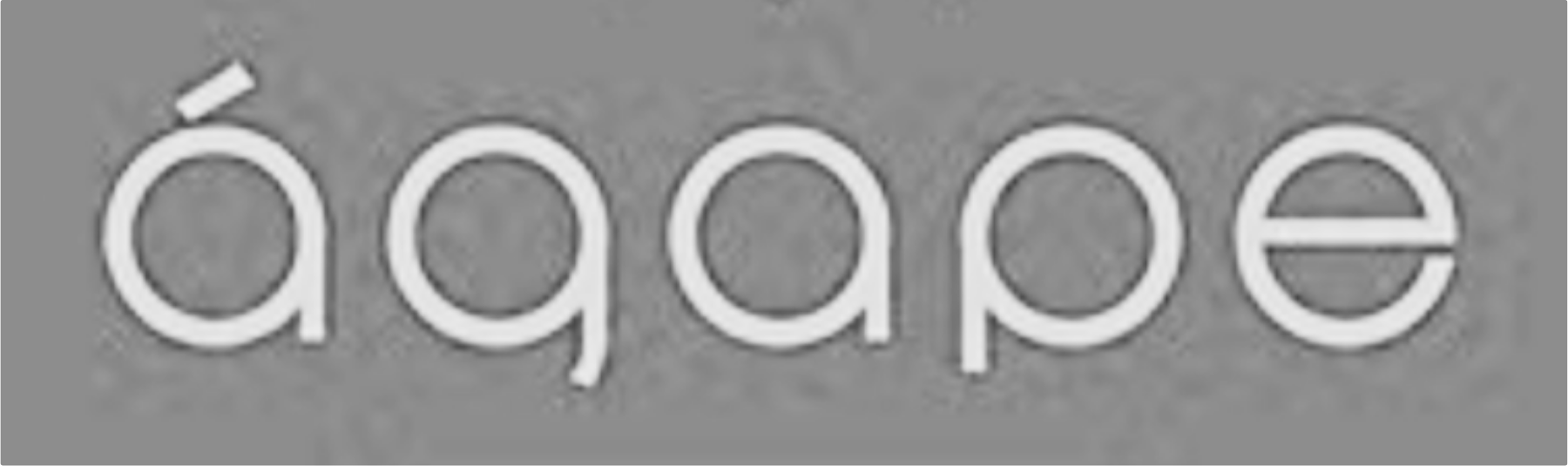 Logotipo da Ágape em 1999