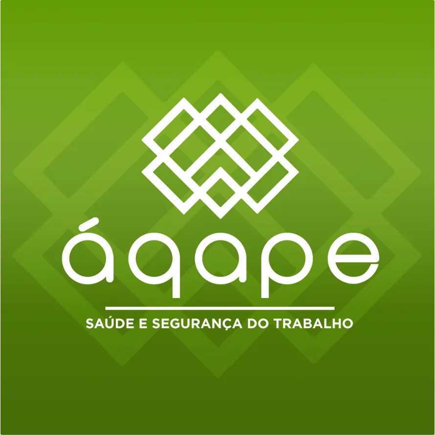 Logotipo da Ágape em 2017